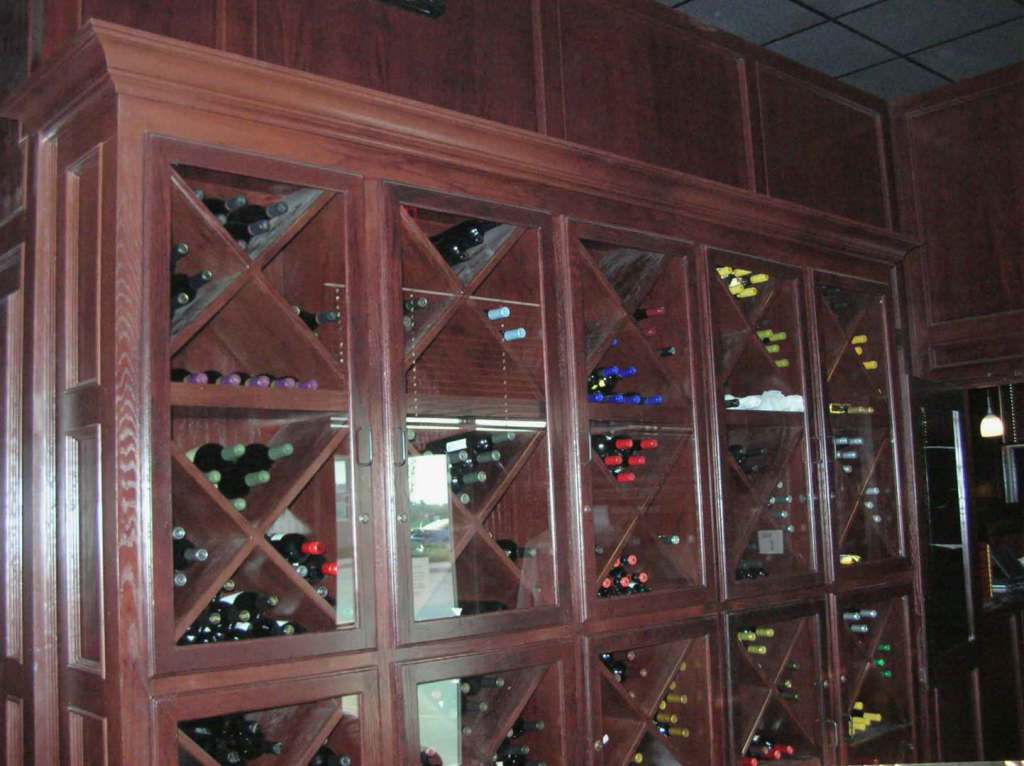 Custom Built Wine Cabinet