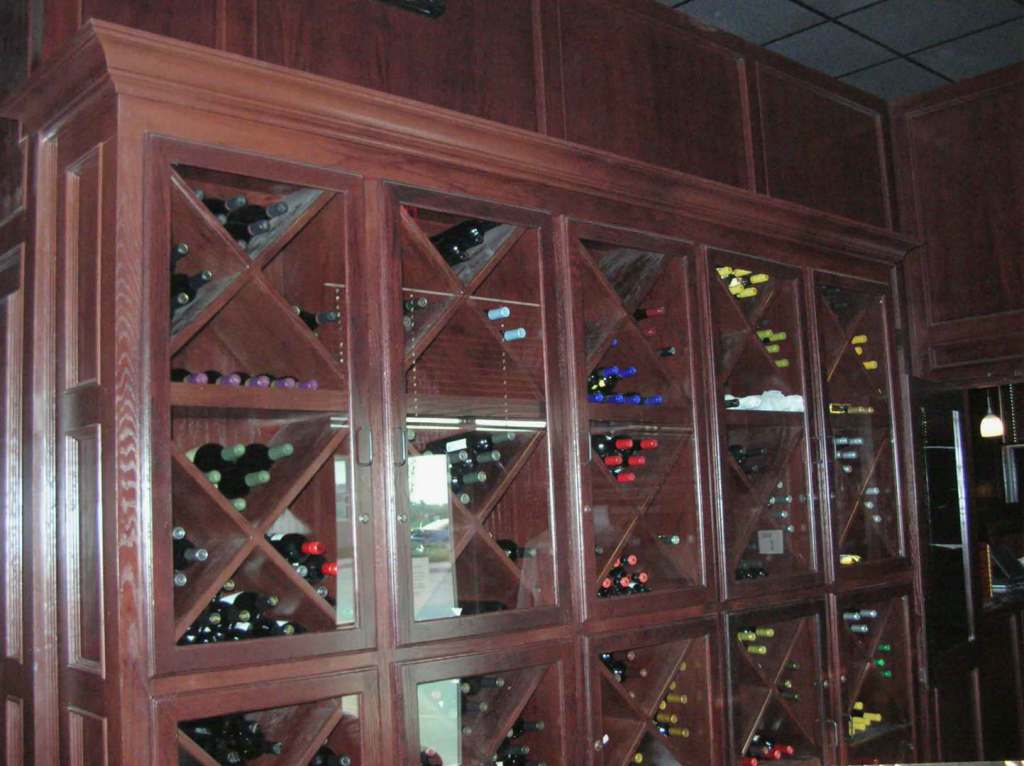 Custom Built Wine Cabinet